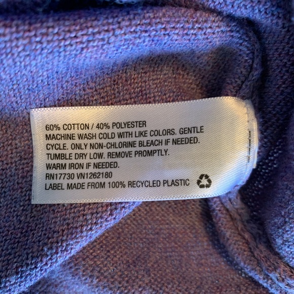 Lightweight purple maternity sweater - Picture 6 of 6